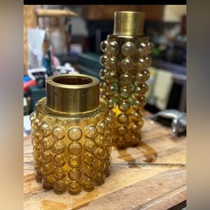 NWT Amber Bubble Vase Z Gallerie Large